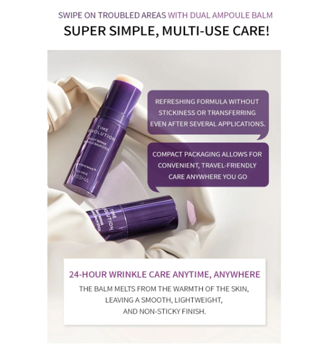 Time Revolution Night Repair Ampoule Balm Stick